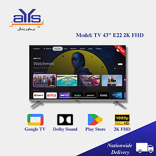 Dawlance 2K Smart Full HD LED – 43E22 Google TV