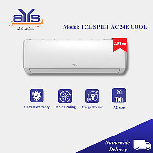 TCL 2 Ton Split Air Conditioner 24E Cool with Energy Effiency Feature