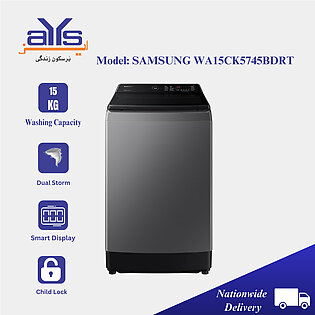 Samsung 15 KG Automatic Top Load Washing Machine WA15CK5745BDRT