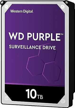 WD Purple Surveillance Internal Hard Drive - 10TB - 7200RPM - 256MB