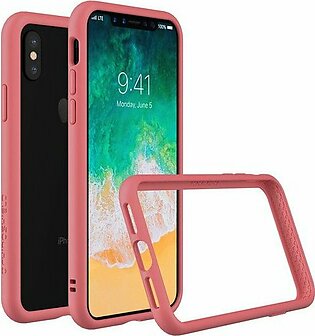 RhinoShield CrashGuard Bumper Case for iPhone X/Xs - Coral Pink