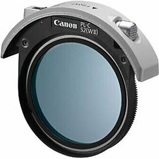 Canon 52mm Drop-In Circular Polarizing Filter PL-C 52WII