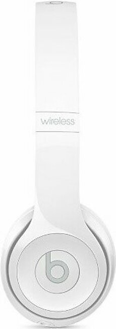 Beats Solo3 On-Ear Wireless Headphones - Gloss White