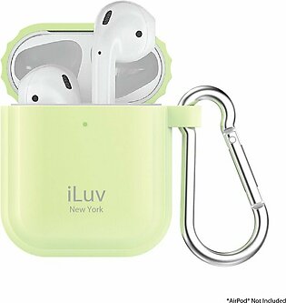 iLuv AirPods 1 vs 2 Case Silicone Protective Skin - Gow in the Dark