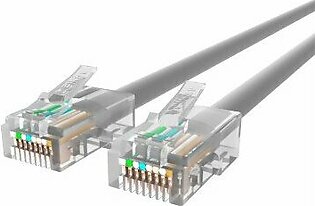 Belkin CAT6 Ethernet Patch Cable, RJ45, M/M - Gray - 9.0 - Feet