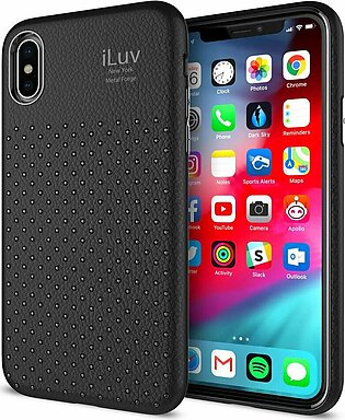 iLuv Metal Forge Case for iPhone XR - Black