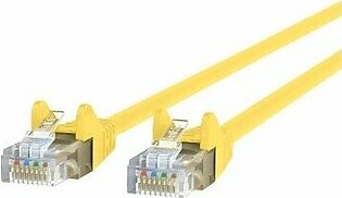 Belkin CAT6 Ethernet Patch Cable Snagless, RJ45, M/M - Yellow - 14ft