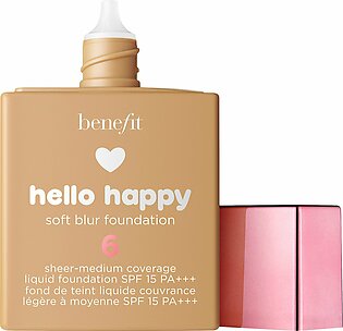 Benefit Cosmetics Hello Happy Soft Blur Foundation - 06 Medium Warm