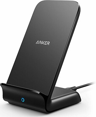 Anker PowerWave Fast Wireless Charger Stand - Black