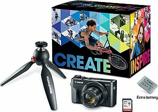 Canon PowerShot G7 X Mark II Video Creator Camera Kit