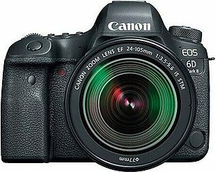Canon EOS 6D Mark II Digital SLR Camera - EF 24-105mm f/3.5-5.6 IS STM Kit