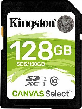 Kingston Canvas Select Class 10 SDHC/SDXC Card - 128GB