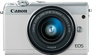 Canon EOS M100 Mirrorless Camera EF-M 15-45mm IS STM Kit