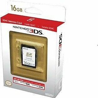 Nintendo SD Memory Card (Wii U, Wii, Nintendo 2DS, 3DS XL, 3DS) - 16GB