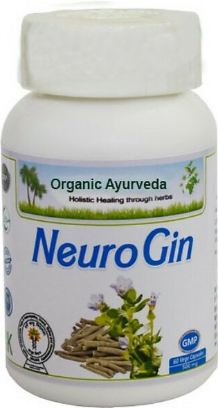 Organic Ayurveda Neurogin 60 Capsules