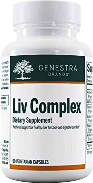 Liv Complex Dietary Supplement - 90 Vegetarian Capsules