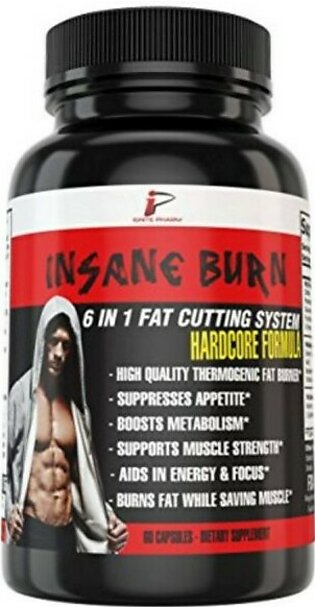 Incense Burn Muscle Protected Thermogenic Fat Burner Supplement 60 Capsules