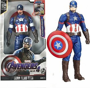 Avengers: Captain America Action Figure - 11 inches