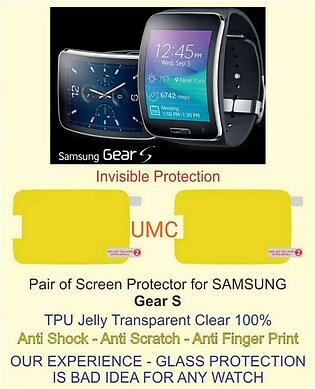 Samsung Gear S Screen Protector Pack Of 2 HydroJelly