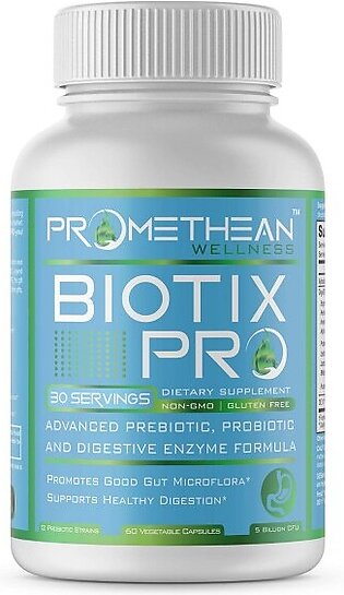 Biotix Pro Dietary Supplement - 60 Vegetable Capsules