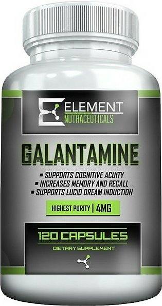 Galantamine 4Mg Dietary Supplement - 120 Capsules