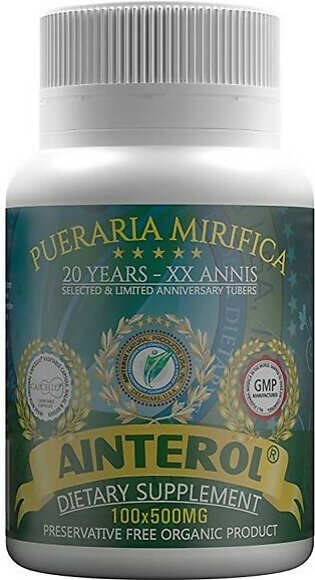 Pueraria Mirifica Dietary Supplement 500Mg - 100 Capsules