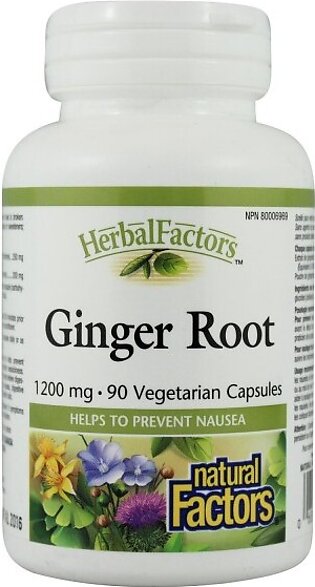 Ginger Root Dietary Supplement 90 Vegi Capsules