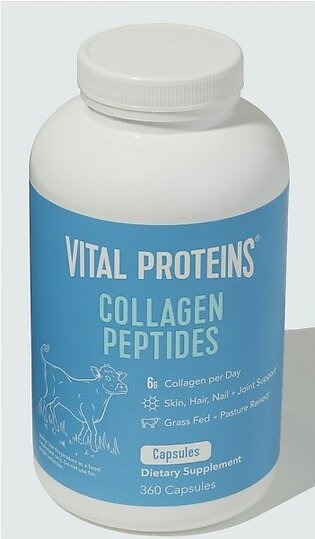 Collagen Peptides Dietary Supplement 550 Mg-360 Capsules