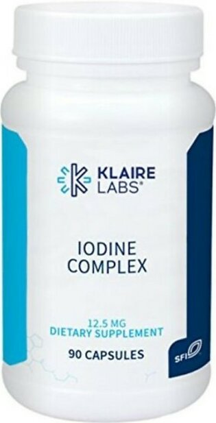 Iodine Complex Dietary Supplement 12.5mg - 90 Capsules
