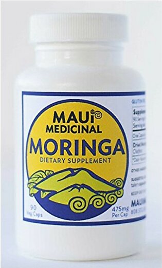 Moringa Dietary Supplement 475mg - 90 Capsules