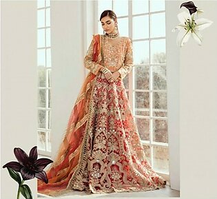 Bridal Dress full embroidery