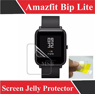 Xiaomi Huami Amazfit Bip Lite Front Screen Protector Jelly Pack Of 3