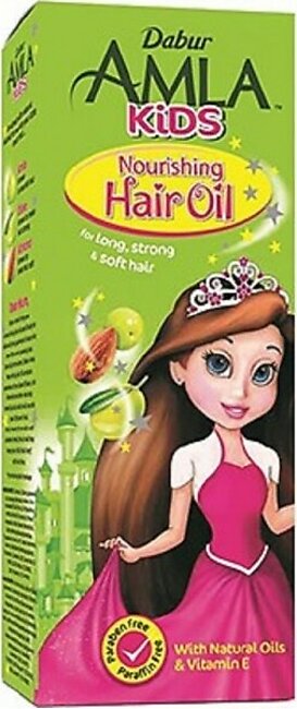 Imported Dabur Amla Nourishing Kids Hair Oil Natural Oils & Vitmain E - 200ml