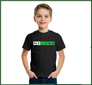 Black - Kids Pakistan T shirt
