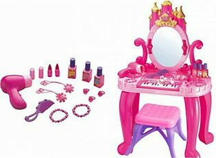 Girls Vanity - 2 in 1 Piano Dressing Table with Fashion Accessories