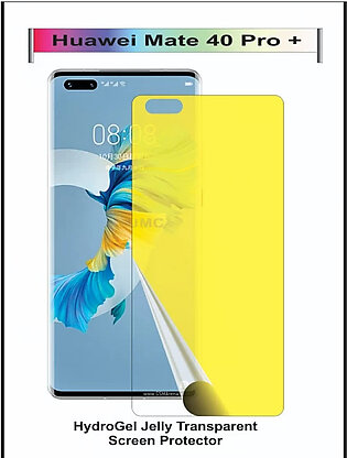 Huawei P40 Pro + Screen Protector Hydrogel Transparent Jelly & Free Camera Protector