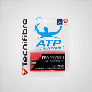 Tecnifibre Contact Pro Red Over Grip For Squash