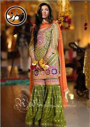 Mehndi wear Bridal dress
