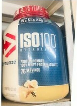 Dynamize ISO 100 Fudge Brownie 2.2 kg Whey Protein Hydrolysate + Isolate Powder
