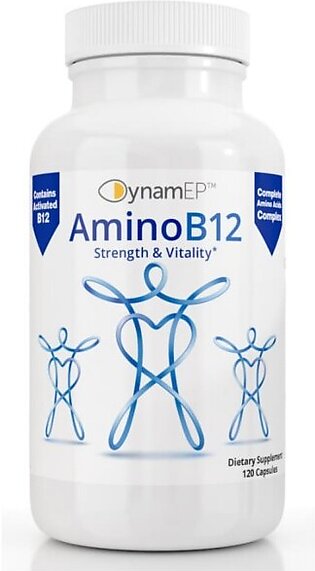 AminoB12 Strength And Vitality Dietary Supplement - 120 Capsules