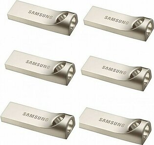 Pack of 6 32Gb Usb Flash Drive - Silver