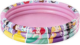 Bestway – Disney Princess 3-ring Swimming Pool – multi color - inflatable – recommended for 3 + Ages – 48 x 10