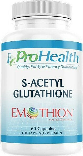 S-Acetyl Glutathione Emothion Dietary Supplement 300mg - 60 Capsules