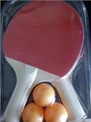 Table Tennis Rackets Set With Net + Balls