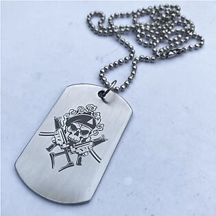 Miltiary Army Stainless Steel Tag Pendant with Ball Chain