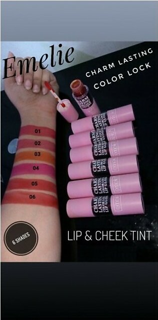 Emelie Lips and Cheek Tint - Pack of 6