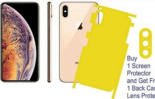iPhone XS MAX full body - Back Side protector - Best material - Hydro gel