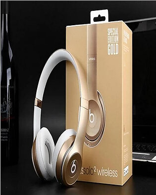 Beats Solo 2 Wireless Headphones - Gold