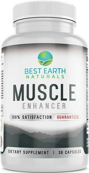 Muscle Enhancer Dietary Supplement - 30 Capsules