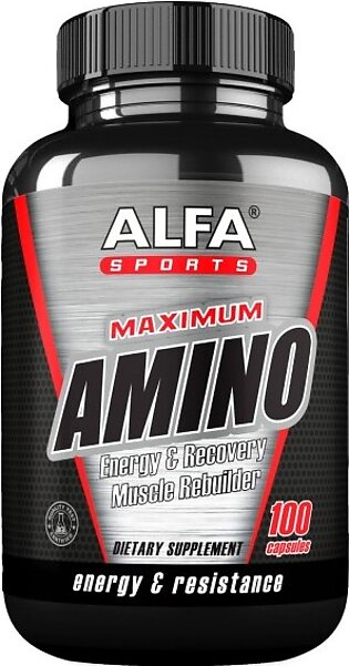 Maximum Amino Dietary Supplement - 100 Capsules
